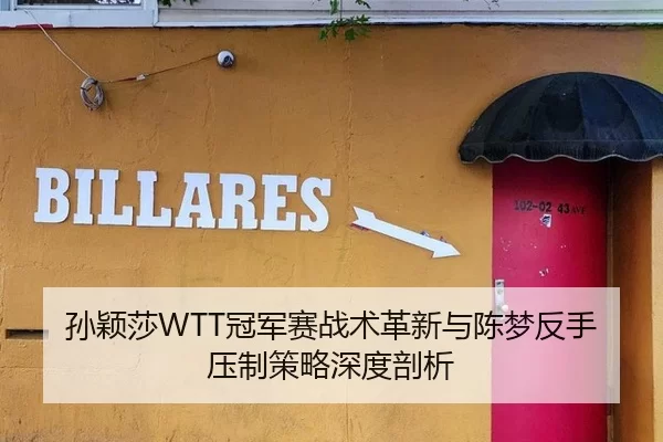 孙颖莎WTT冠军赛战术革新与陈梦反手压制策略深度剖析
